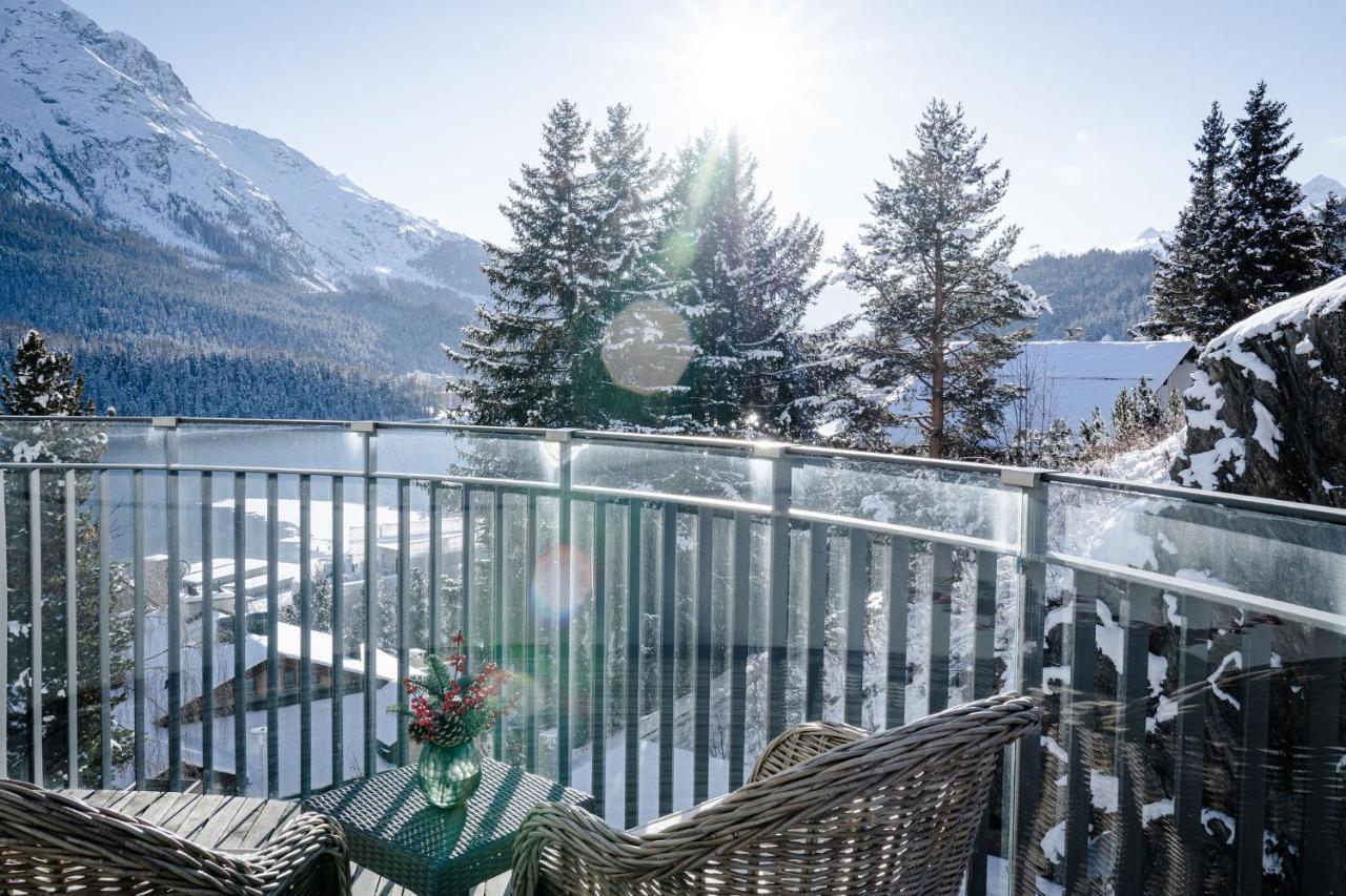 Carlton Hotel St Moritz - The Leading Hotels Of The World Exterior foto
